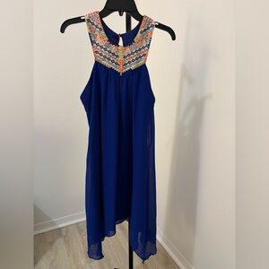 City Studio Royal Blue Dress